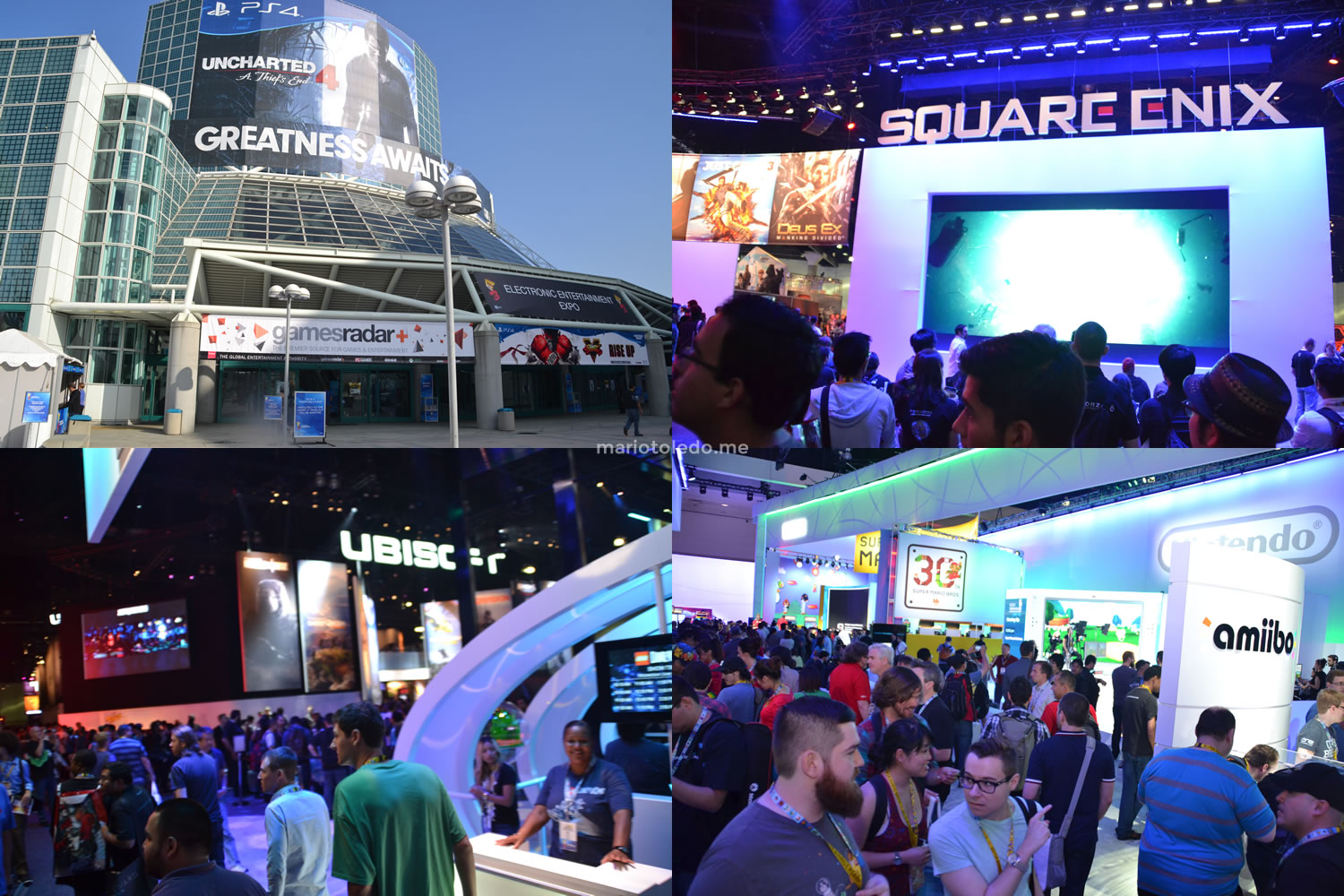 E3 Expo from inside.